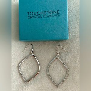 Touchstone Crystal by Swarovski drop earrings